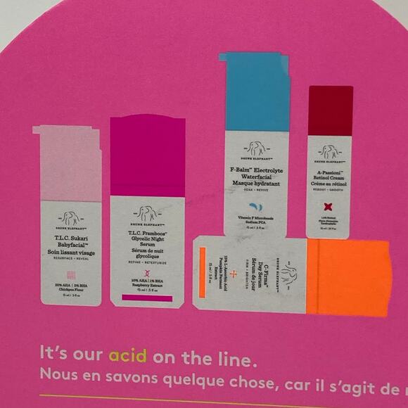 Drunk Elephant Haul Acid Kit 5 Piece Set Skincare Routine SEALED NEW NIB - Picture 5 of 8